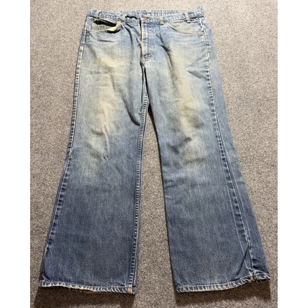 Vintage 70s Men's‎ Levi's Orange Tab Bootcut Flared 20517-0217 37x27.5* USA Made